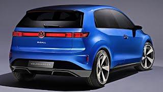 New Volkswagen ID.2all Concept 2025 | 450km Range & Under €25'000