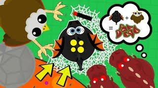 EAGLE DROPPING ANIMALS IN WEB TRAP MOPE.IO! *NEW* BEST TROLL, EAGLE KILLS DRAGONS (Mope.io Gameplay)