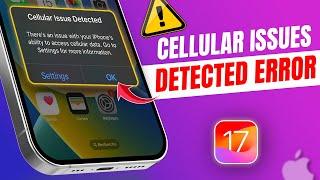 How to Fix Cellular Issues Detected Error on iPhone | Unable to Access Cellular Data