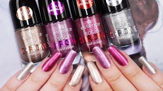 Essence Satin Chrome Nail Polish (these are SO PIGMENTED!) - femketjeNL