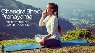 Chandra Bhed Pranayama for Better Sleep and Relaxation