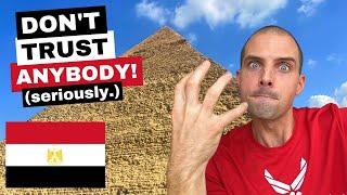 Egypt SCAMS and INSANITY (Watch before visiting!) | Egypt Travel Guide PART 1
