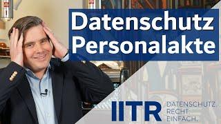 Datenschutzkonforme Personalaktenführung #dsgvo #personalakte #datenschutz #hr