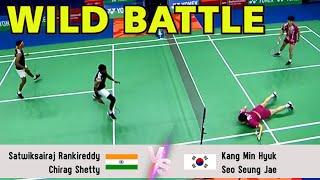 WILD BATTLE | Satwiksairaj Rankireddy/Chirag Shetty VS Kang Min Hyuk/Seo Seung Jae