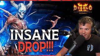 INSANE SINGLE Mephisto Drop - My Best Mephisto Drop Ever - Diablo 2 Resurrected