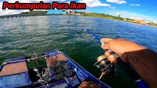 Pemancing Pinggiran Pasti Suka Spot Begini, Semakin Di Lempar Umpan ikan Makin Berkumpul.