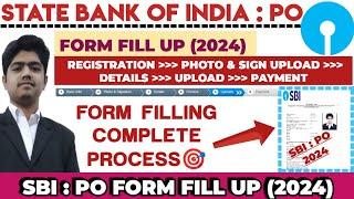 SBI PO FORM 2024 KAISE BHARE | SBI PO FORM FILL UP 2024 | HOW TO FILL SBI PO FORM 2024 | SBI PO 2024