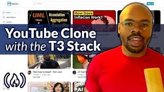 YouTube Clone – T3 Stack Tutorial (Next.js, TypeScript, Tailwind CSS)