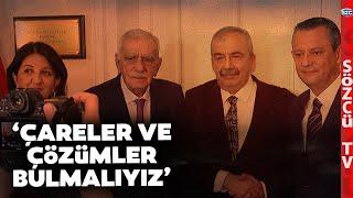 Özgür Özel ve Sırrı Süreyya Önder'den Görüşme Sonrası Şehitler Vurgusu 'Katkı Vereceğiz'