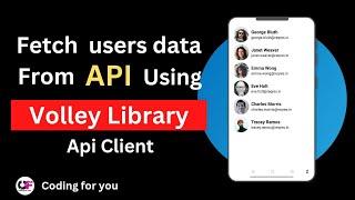 Volley Library in Android | How to display JSON data in Recyclerview in android | How to Use Volley
