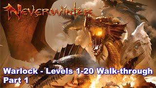 Neverwinter - Warlock Walk-Through, Levels 1-20, on PS5 - Part 1 of 25