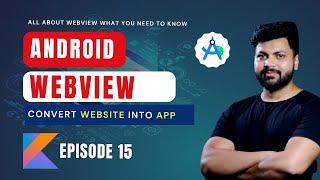 Convert website into App with just 3 lines of code | Webview Android