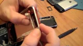 Replacing digitizer & back housing iPhone 3g SUPER FAST