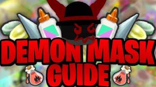 Demon mask guide! *2024* | Roblox bee swarm simulator