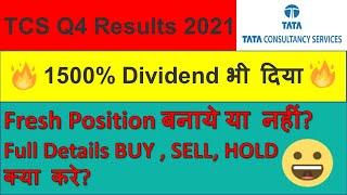 TCS Share news | TCS Q4 Results 2021 | TCS SHARE LATEST NEWS | Dividend | TCS Share