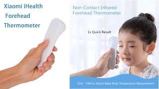 Xiaomi iHealth Non-Contact Digital Forehead Thermometer 1s Instant Result FDA Approved