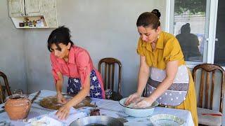 Sister in law and Вaughter in law Prepared Umach Halva for  Day of Ashura for Imams and All Shahids