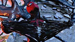 Spider-Man Destroys Venom Symbiote Suit Scene - Spider-Man 2 (2023) PS5 4K 60FPS