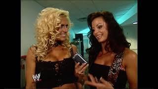 Backstage Segment Torrie Wilson and Candice Michelle Raw 10/30/2006