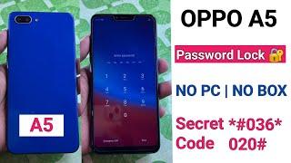 OPPO A5 Hard Reset || Oppo A5 Password Unlock || Without Pc 2023 || Oppo A5 Ka Lock Kaise Tode