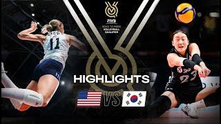  USA vs.  KOR - Highlights | Women's OQT 2023