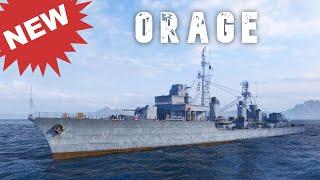 World of WarShips Orage - NEW SHIP !