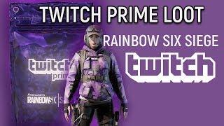 TWITCH PRIME LOOT in Rainbow Six Siege | Pack Opening!