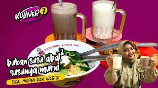 KULINER JOGJA LEGENDARIS - BUKAN SUSU ABAL ABAL - SUSU MURNI PAK WARTO