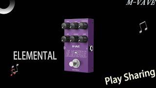 M-VAVE New product Elemental Delay Effect Display