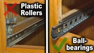 How to Replace Drawer Slides | Soft-Close, Full Extension, Ball Bearing Drawer Slide