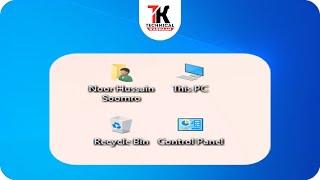 How to Show Desktop Icons? | Windows 10 Desktop Icons