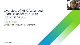 Introducing NSX Advanced Load Balancer (Avi) with Cloud Services