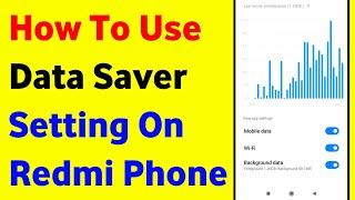 Data Saver Setting In Redmi | Data Saver Setting In Android Phone