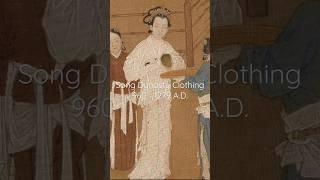 Getting dressed during the Song Dynasty (960-1279 A.D.)  Set is from Nüwa Hanfu! #hanfu #china