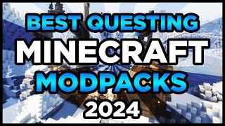 Best Questing Minecraft Modpacks 2024! (Top 5 Questing Minecraft Modpacks)