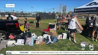 Local business owners collecting donations for fire victims in Los Angeles