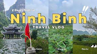 Ninh Binh Vietnam Travel Vlog | Trang An, Tam Coc, Mau Caves, Boat Trips : KLOOK 2D1N Itinerary 