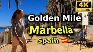 Goldene Meile von MARBELLA. ⭐ Lebe in einer Luxus-Urbanisation. Spanien 4K