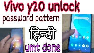 vivo y20 v2029 pattern password unlock UMT