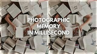 photographic memory subliminal  raemi reupload