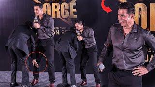 Respect Moment | Veer Pahariya Touching Akshay Kumar FEET | Superstar Couldn't Control his Laugh