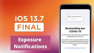 What is New in iOS 13.7? [Exposure Notifications]