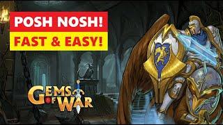 Gems of War Underspire Fast and Easy NO MYTHIC Best Fast Team!