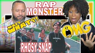 RAP MONSTER - RHOSY SNAP (Official Music Video ) REACTION | rap monster reaction