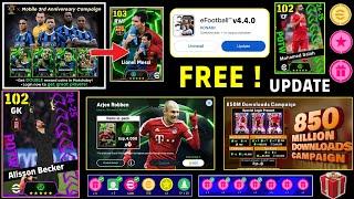 eFootball™ 2025 Big Update, New Special Campaign, Thursday Potw, New Epics, New Free Coins Events