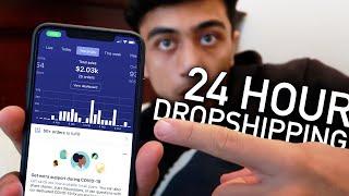 24 Hour Shopify Dropshipping Challenge (Revealed Everything)