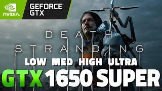 Death Stranding test on GTX 1650 Super | i3 10100 + 16 GB RAM