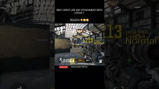 WHY I DON'T USE ANY ATTACHMENT FOR LOCUS SNIPER  #callofdutymobile #callofduty #codofduty #shorts