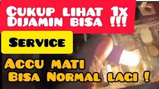 CUKUP LIHAT 1x DIJAMIN BISA !! SERVICE ACCU MATI BISA NORMAL LAGI !  #skill  #technology