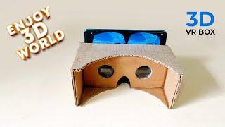 How to make a VR Box by Cardboard | DIY 3D VR at Home